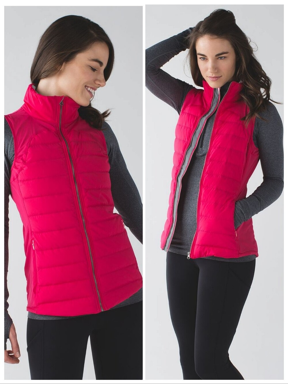 Lululemon Fluffed Up Vest | Boom Juice Pink | Size 8 | 🆕️| 800-Fill Goose Down